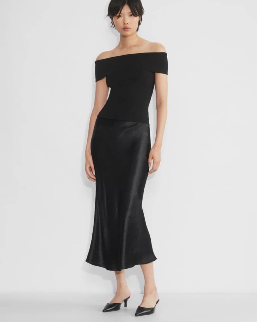 Knit Off The Shoulder Top - Image 2