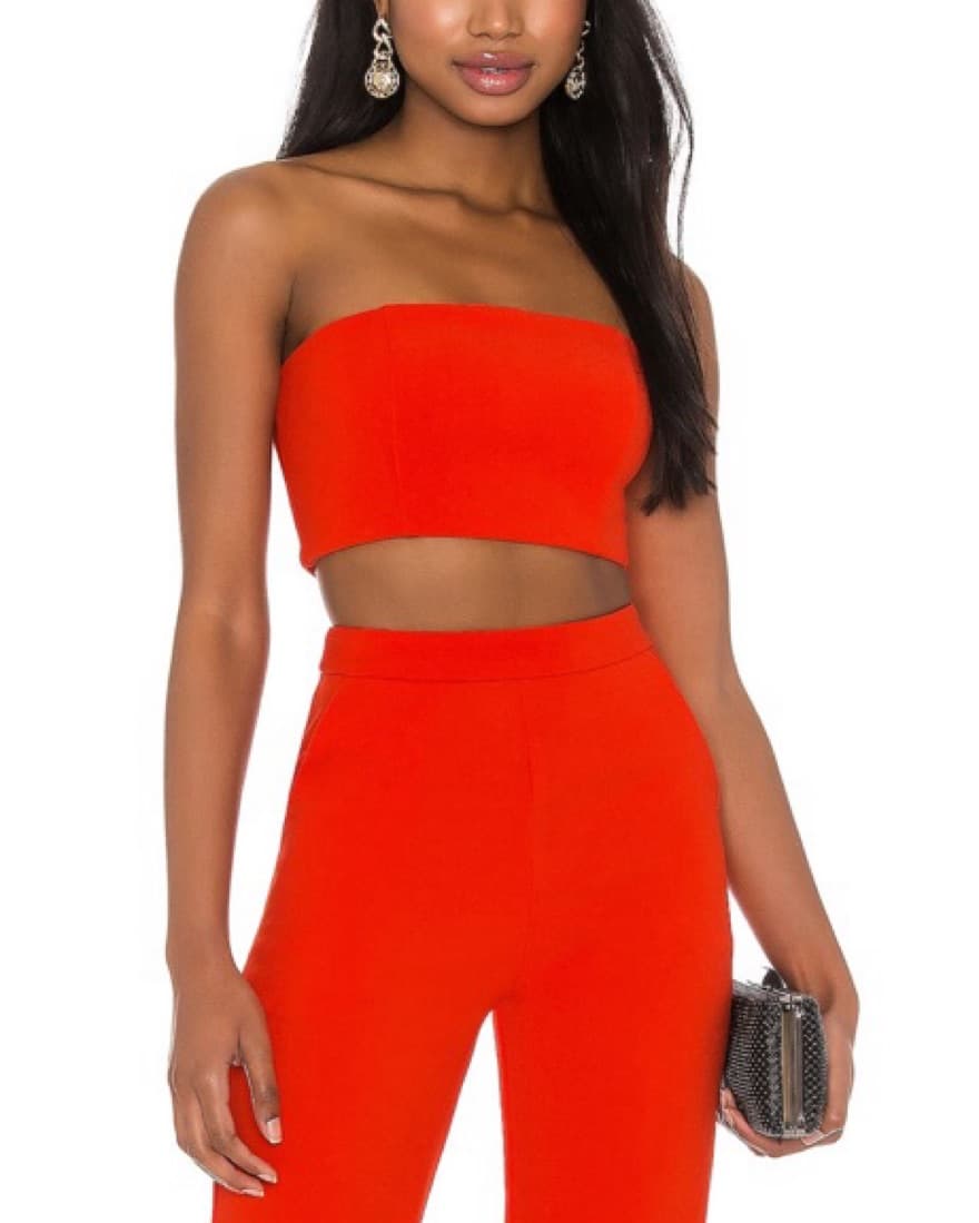 Red Organge Strapless Set - Image 2