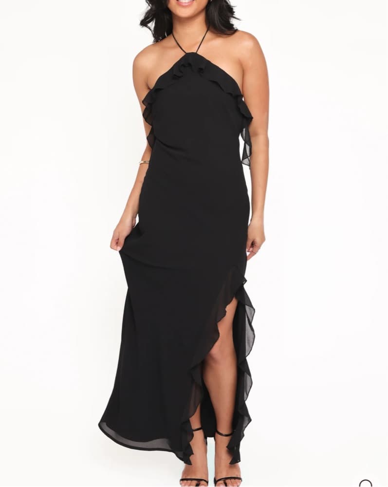 Black Patricia Maxi Dress (Petal & Pup)  - Image 1