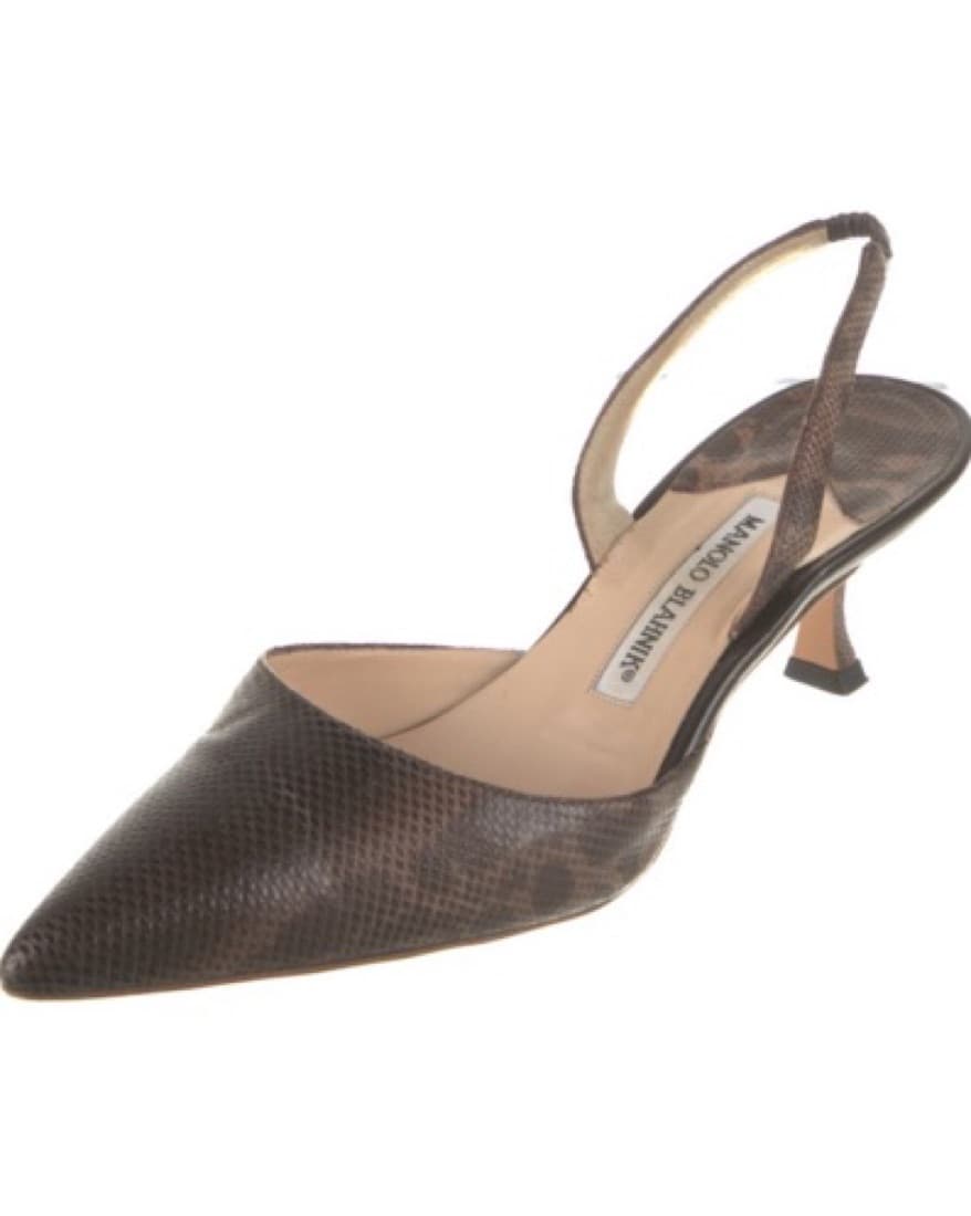 Manolo Blahnik Slingbacks - Image 2
