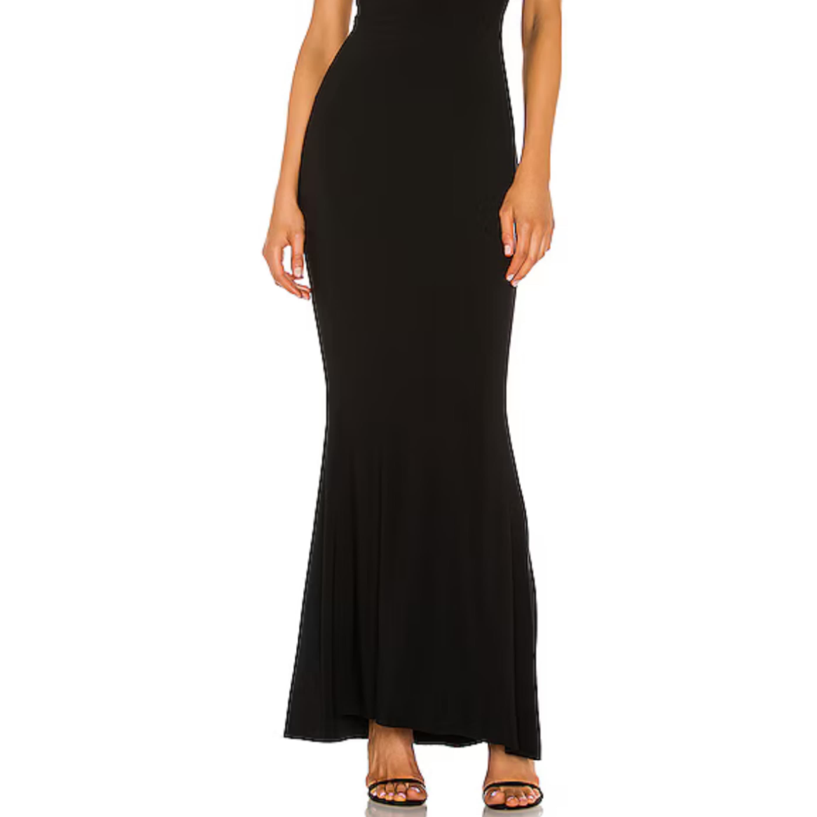 Norma Kamali Deep V Rectangle Dress - Image 4