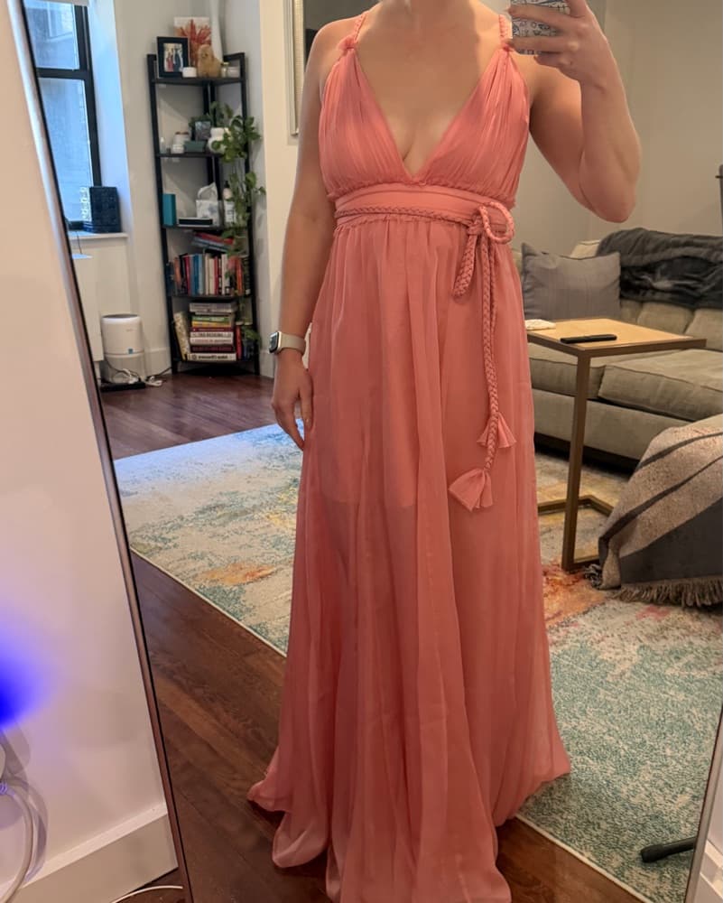 Elegant Maxi Dress | Alice & Olivia - Image 3