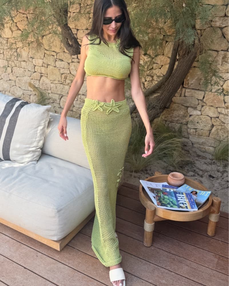 Olive Beach Skirt Set - Image 2