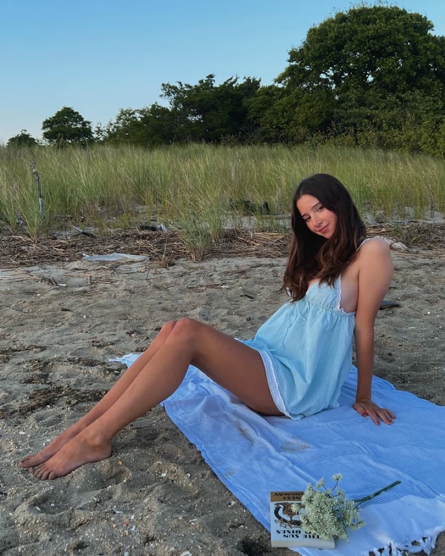 Kitteny Babydoll Blue Dress - Image 4