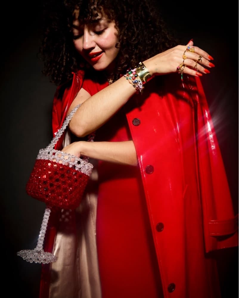Susan Alexandra Wine Bag - Image 3