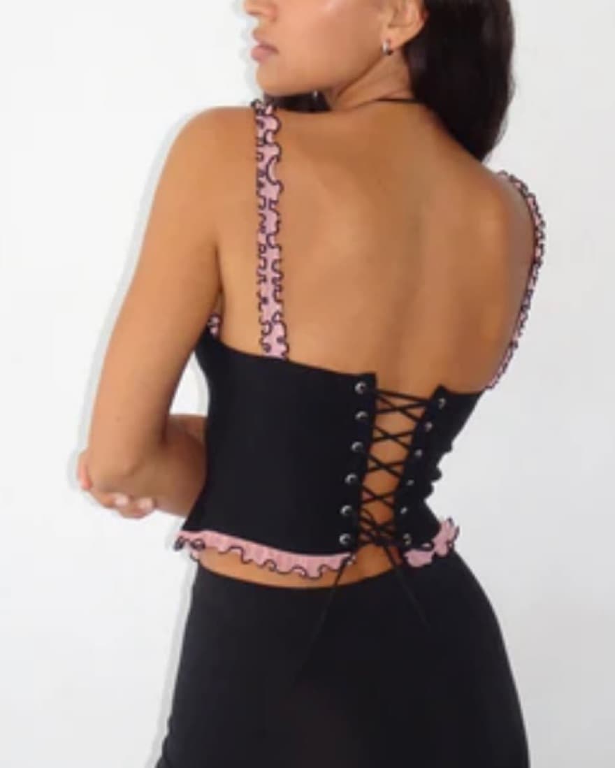 MOTEL ROCKS corset top - Image 2