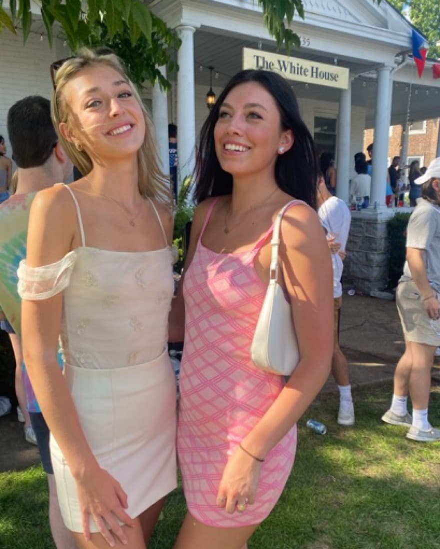 Zara Pink Mini Dress - Image 1