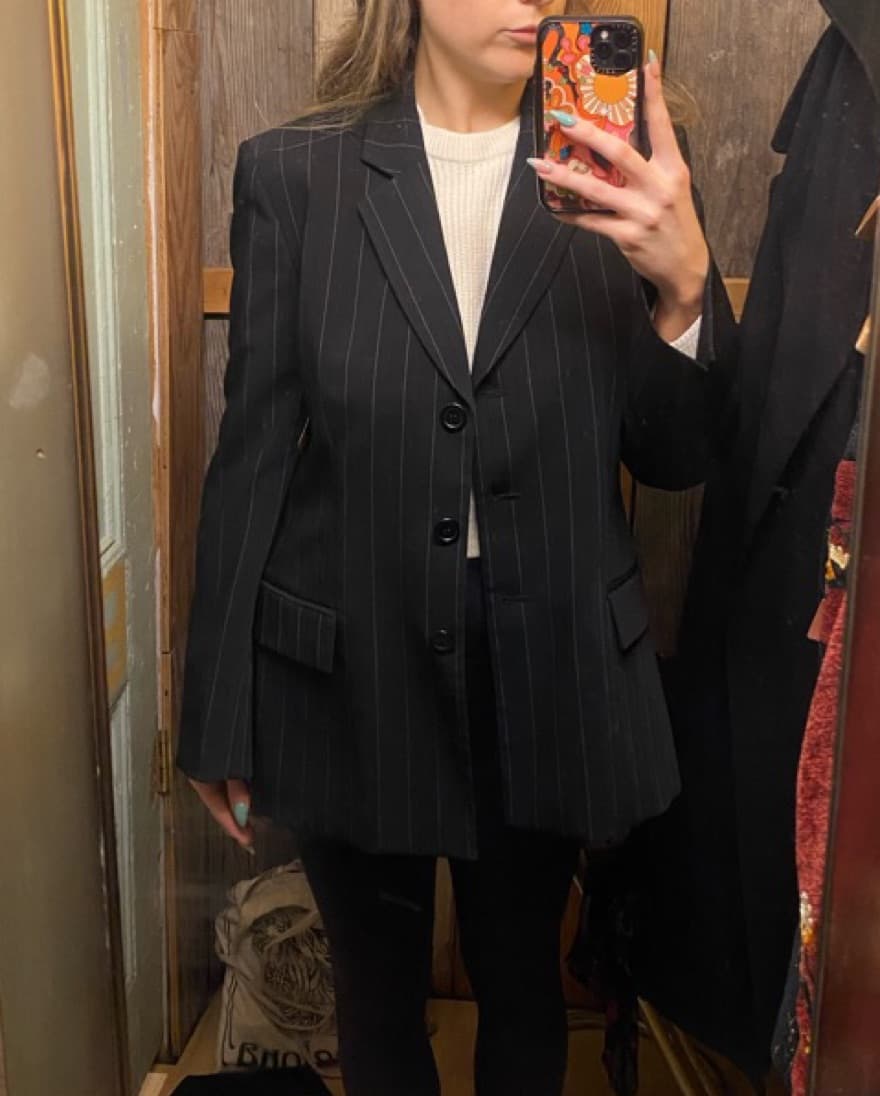 Striped Blazer - Image 2