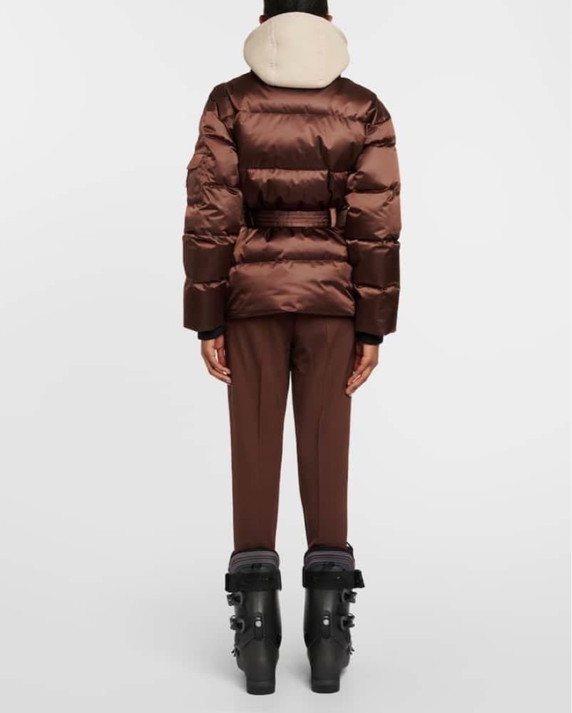 Bogner Selma Brown Belted Ski Jacket - Image 3