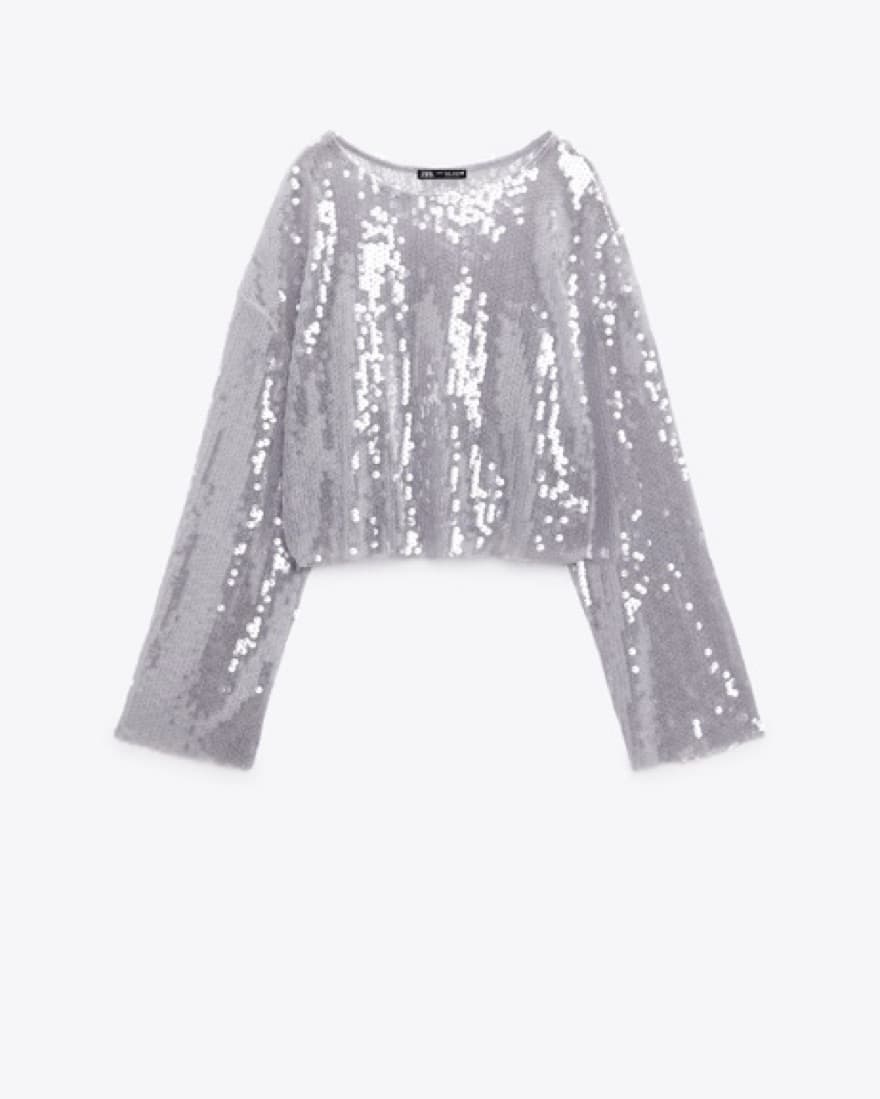 Sparkly Sequin Tee  - Image 1