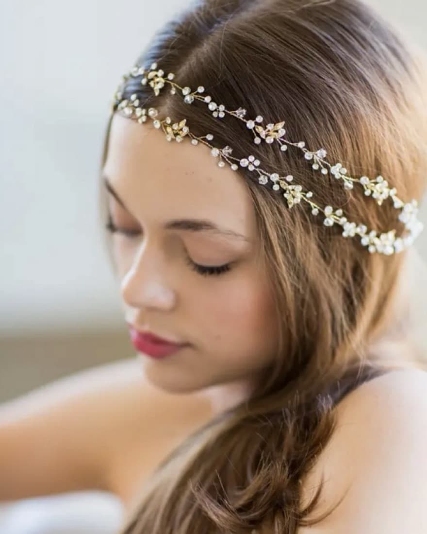 Gia Double Beaded Halo - Image 1