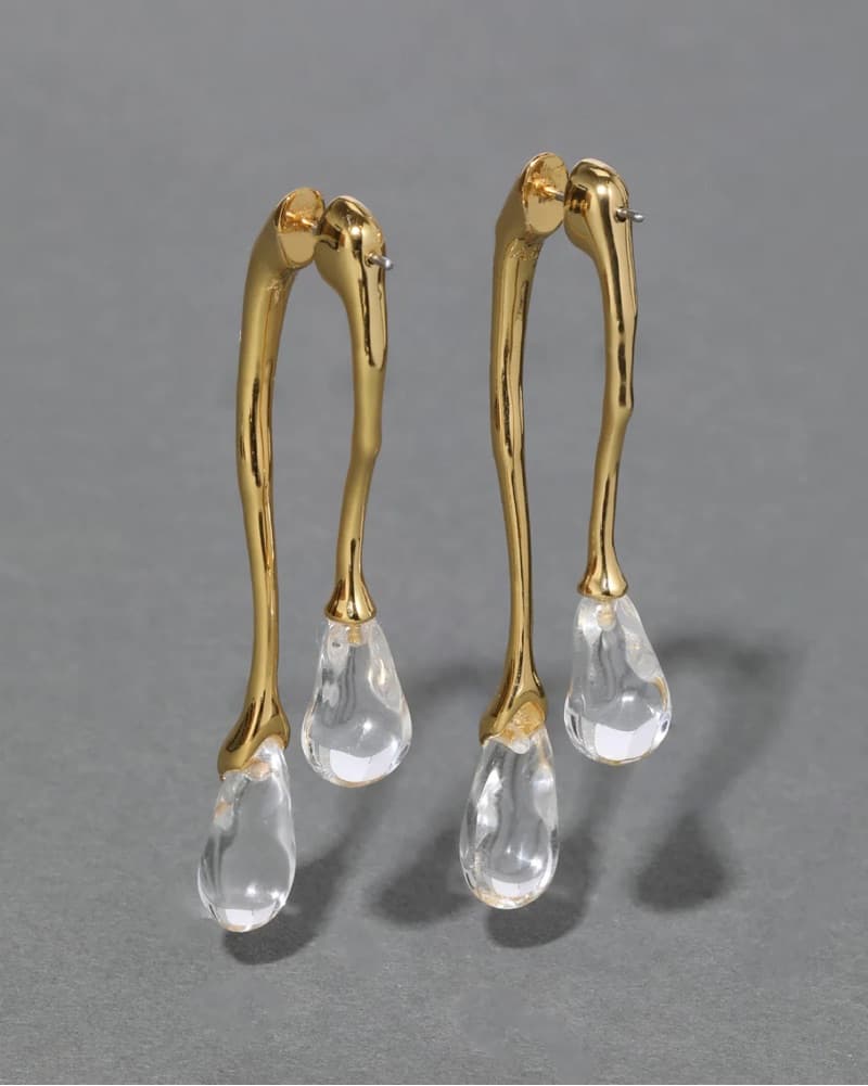 Alexis Bittar double drop earrings - Image 2