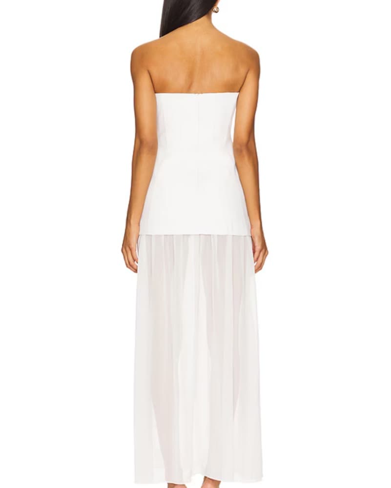 Amanda uprichard White Dress - Image 2