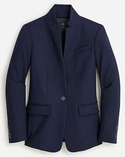 J. Crew Navy Regent Tailored Blazer - Image 1