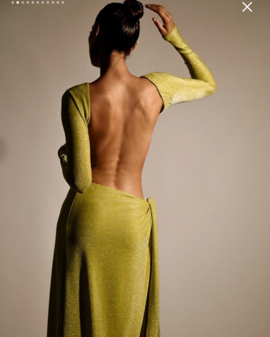 Meshki Open Back Dress  - Image 1