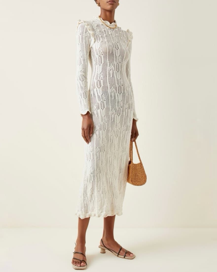 $695 Ulla Johnson Knit Dress - Image 1