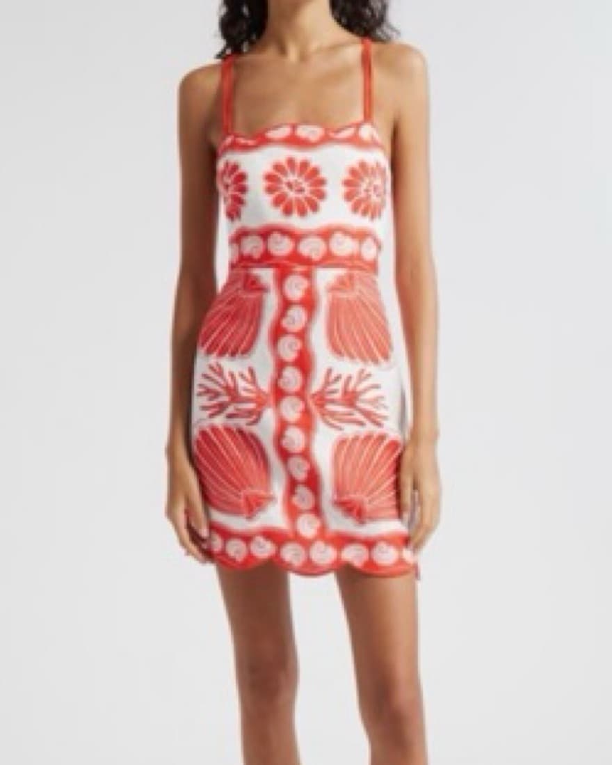 Farm Rio Ainika Seashell Dress - Image 1