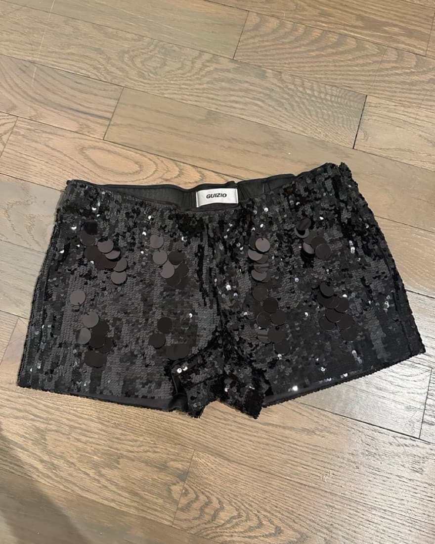 Guizio Paillette Shorts - Image 3