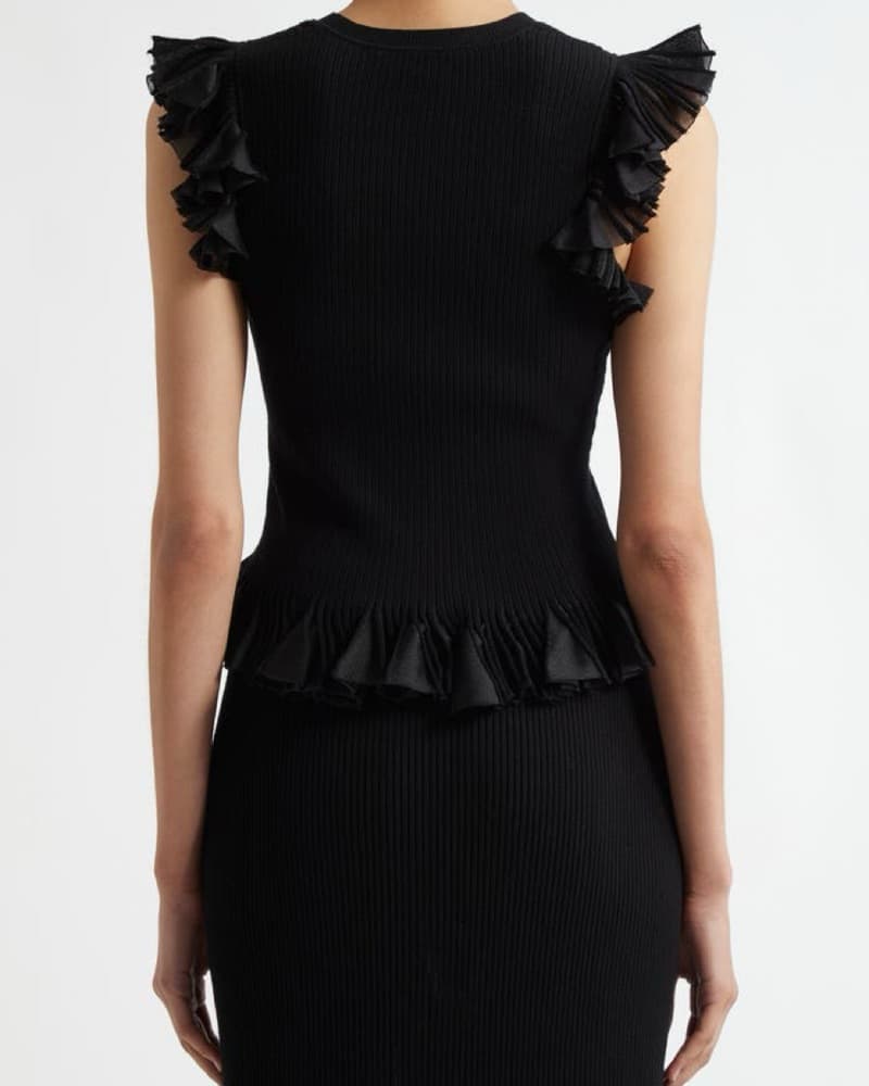 Ulla Johnson Leila Top In Black - Image 2