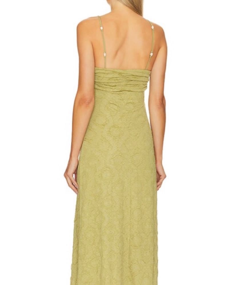 Sage Green Revolve Midi Dress - Image 5