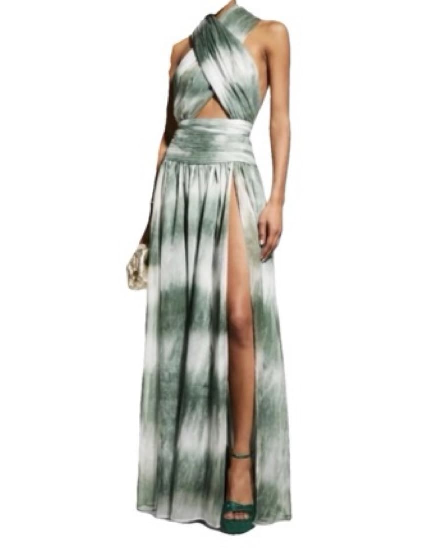 Bronx and Banco Mariana Dress Green - Image 3