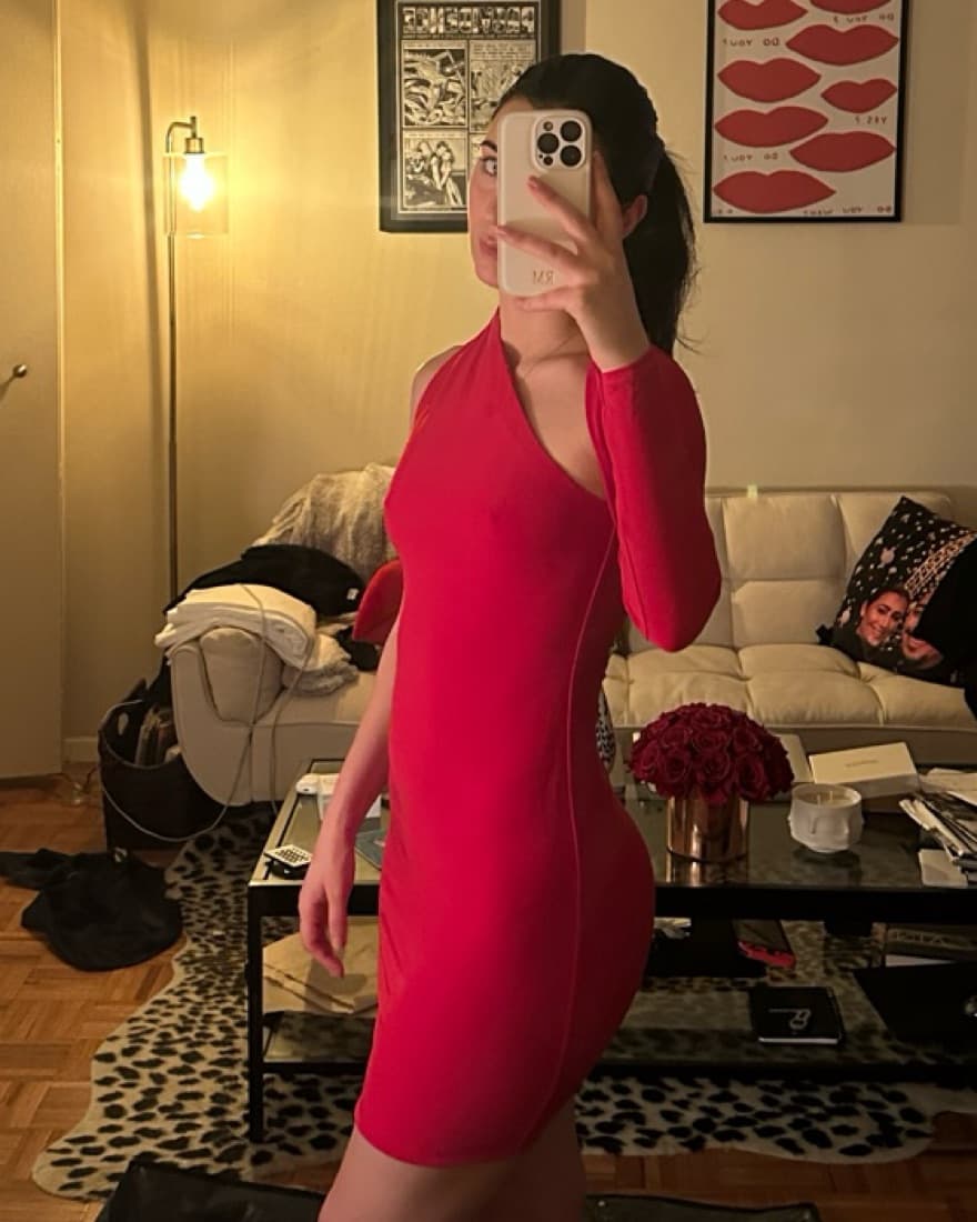 ❤️‍🔥Siren Red One Shoulder Dress❤️‍🔥 - Image 1