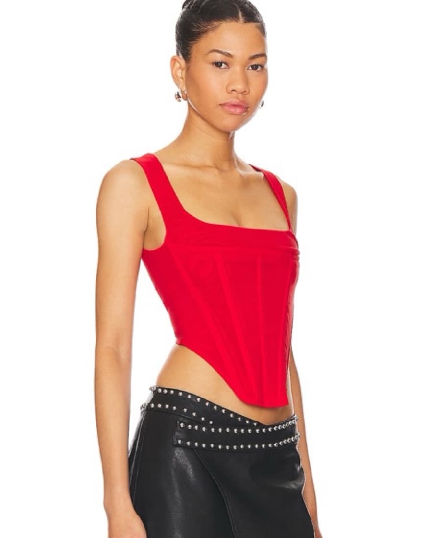 Red Corset Top  - Image 3