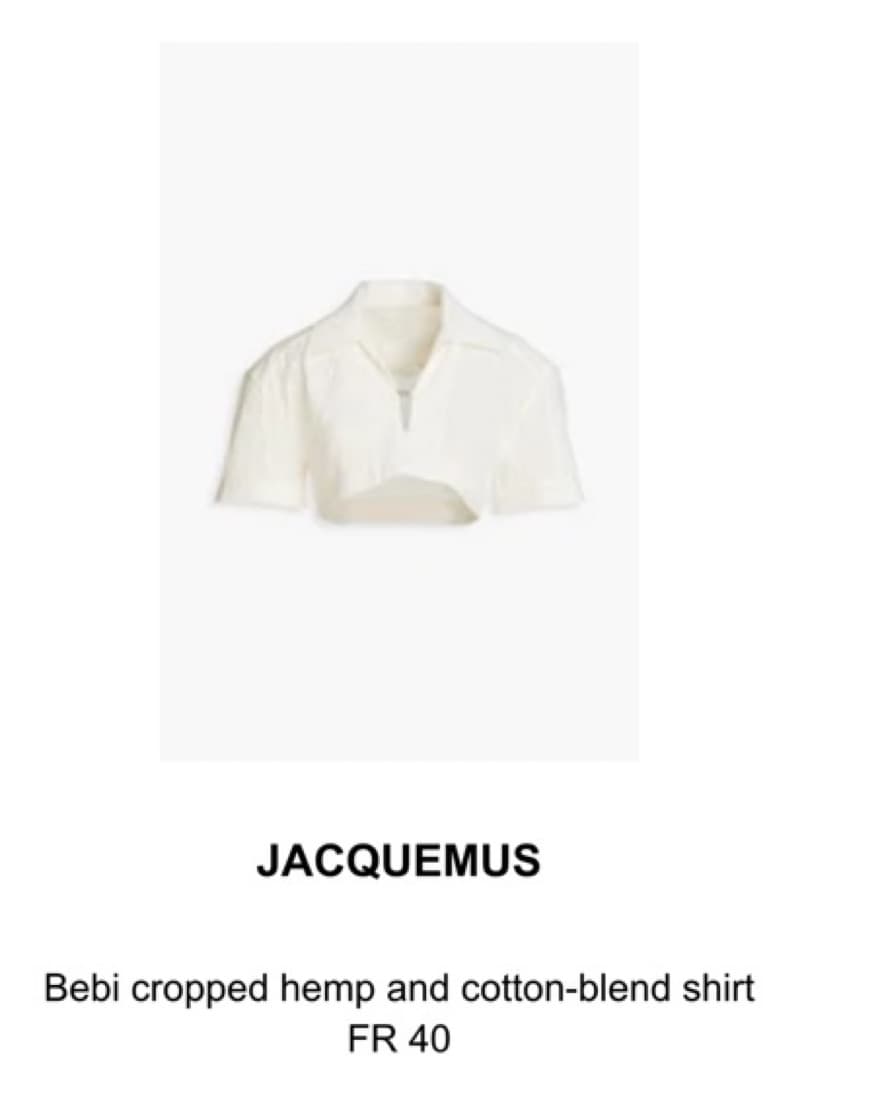 Jacquemus Crop Top - Image 4