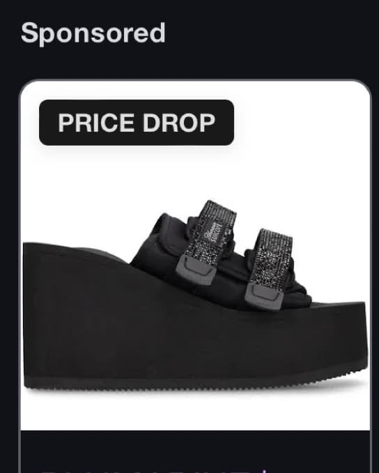 Bluemarine X Suicoke Wedged Heel - Image 1