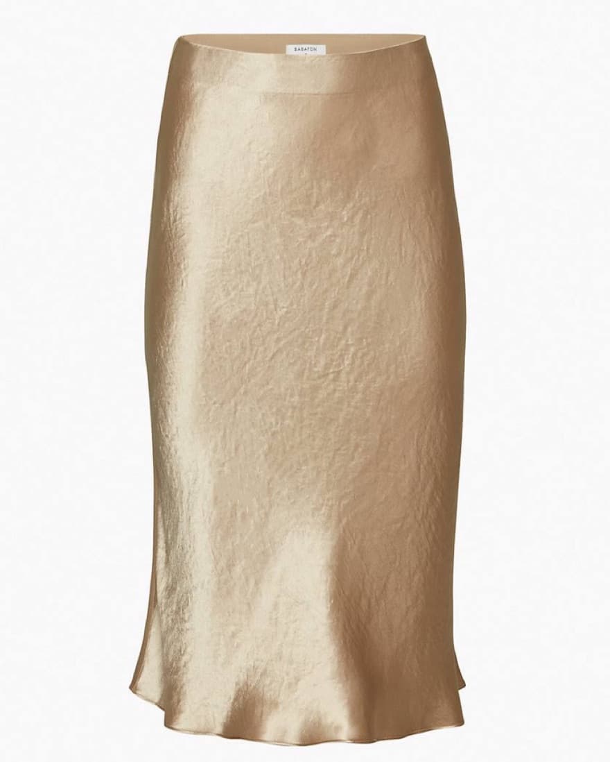 Aritzia Babaton Silk Midi Slip Skirt - Image 5