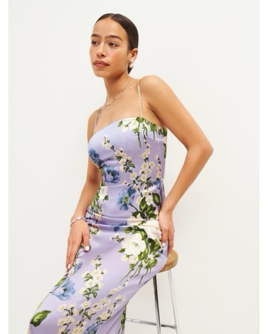 Reformation Frankie Tea Party Dress - Image 5