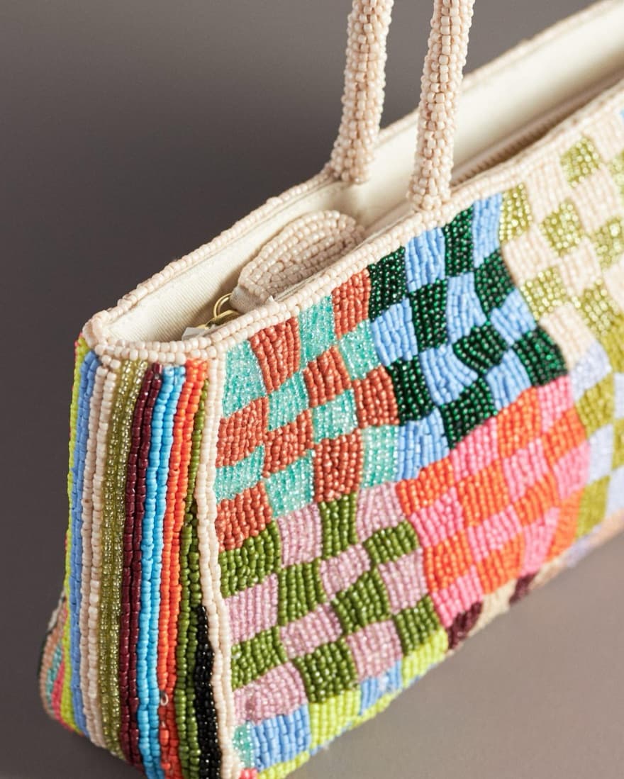 Anthropologie East/West Beaded Bag - Image 2