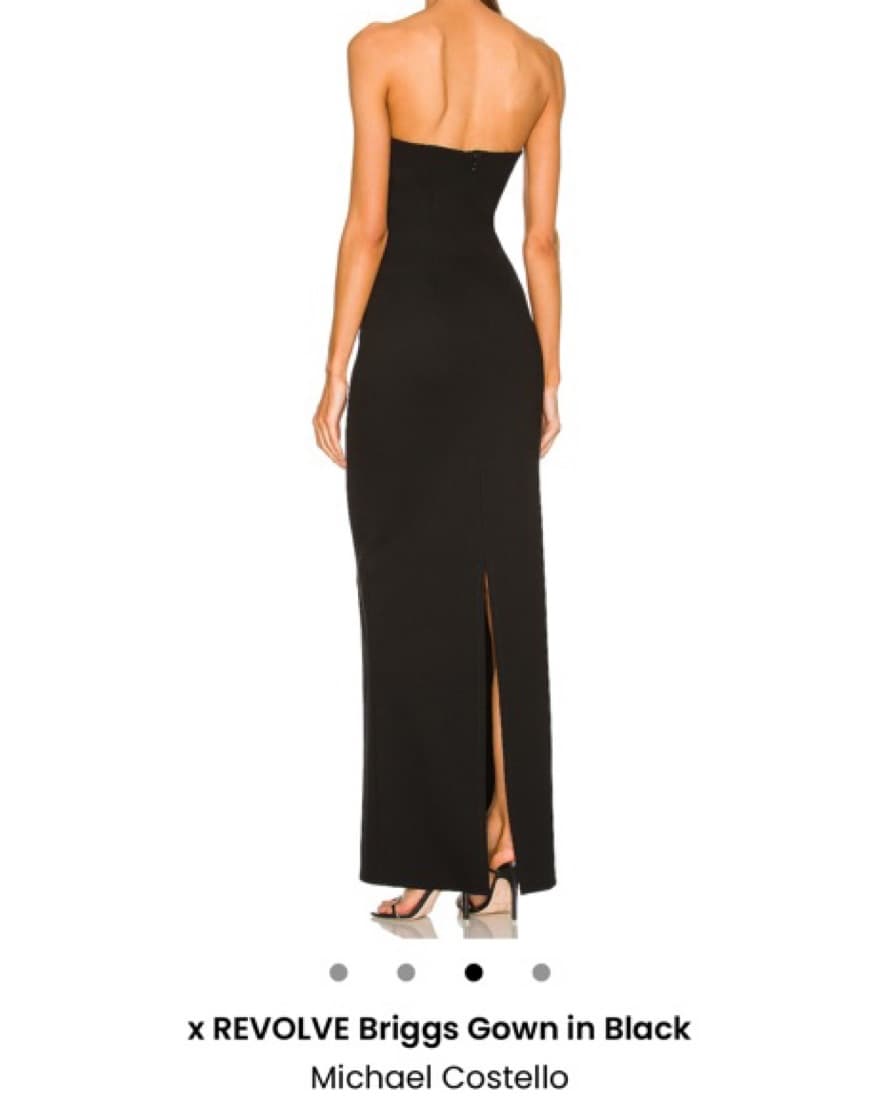 Revolve Black Briggs Gown - Image 2