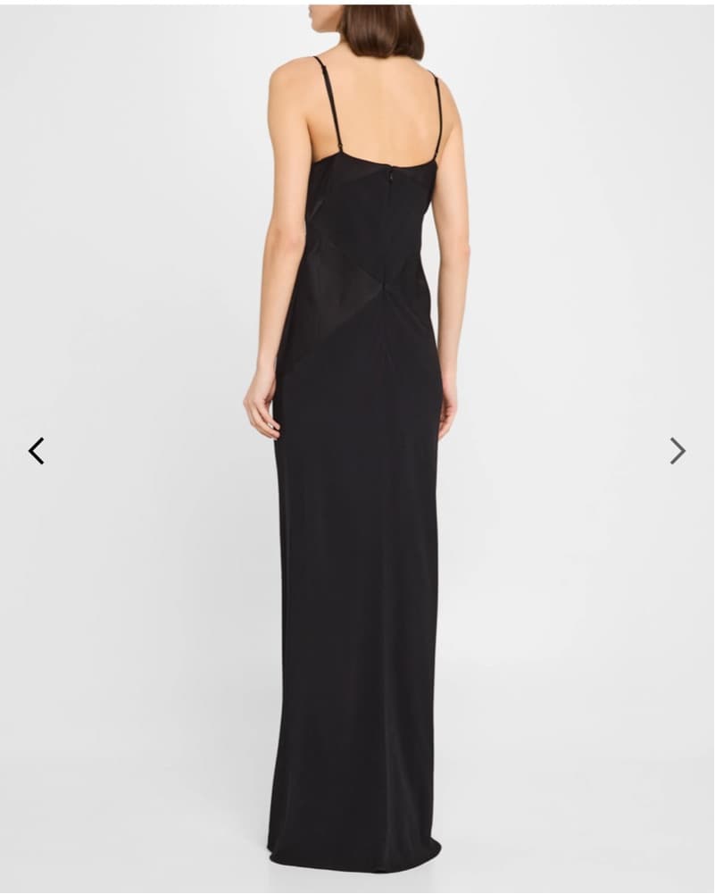Black Veronica Beard Formal Gown - Image 2