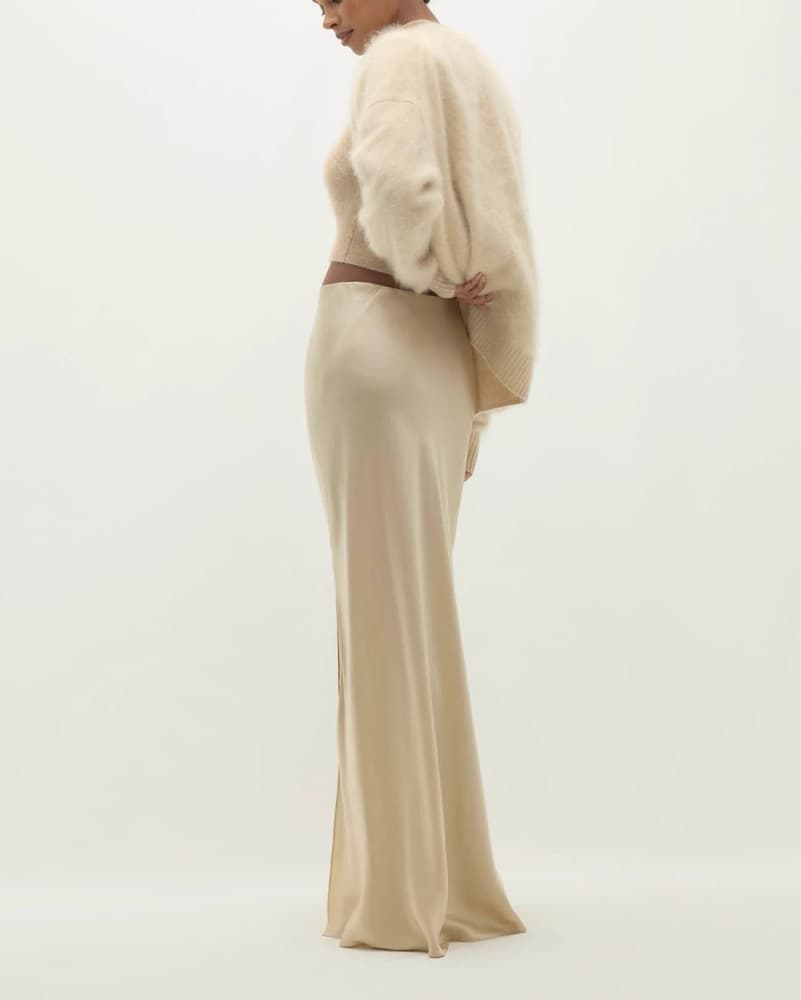Naked Cashmere Silk Maxi | Barley - Image 3