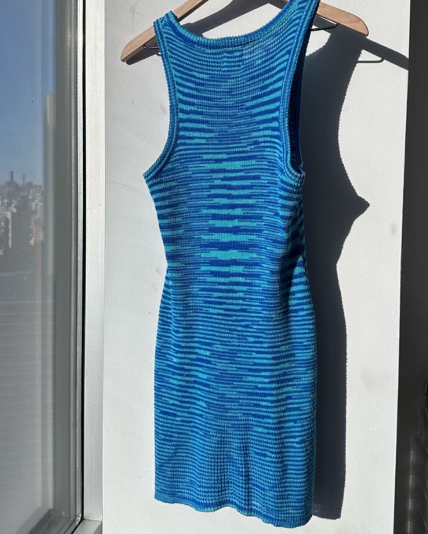 Princess Polly Blue Knit Mini Dress - Image 2