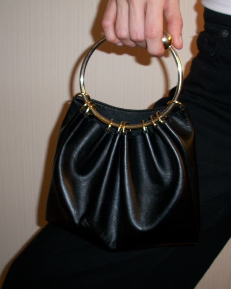 Revolve sleek and Chic Black purse  - Image 2