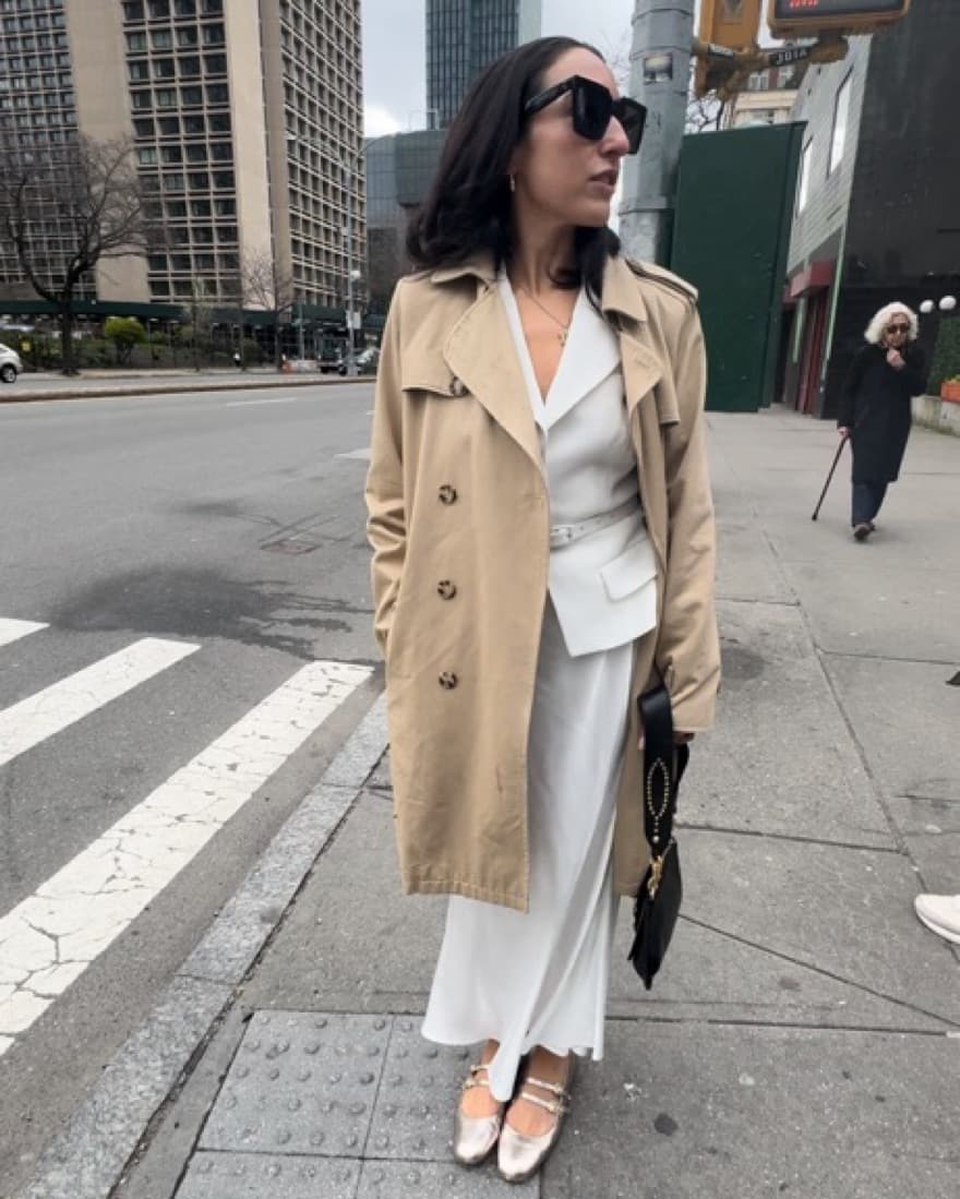 Self Portrait White Tailored Maxi Dress - Image 2