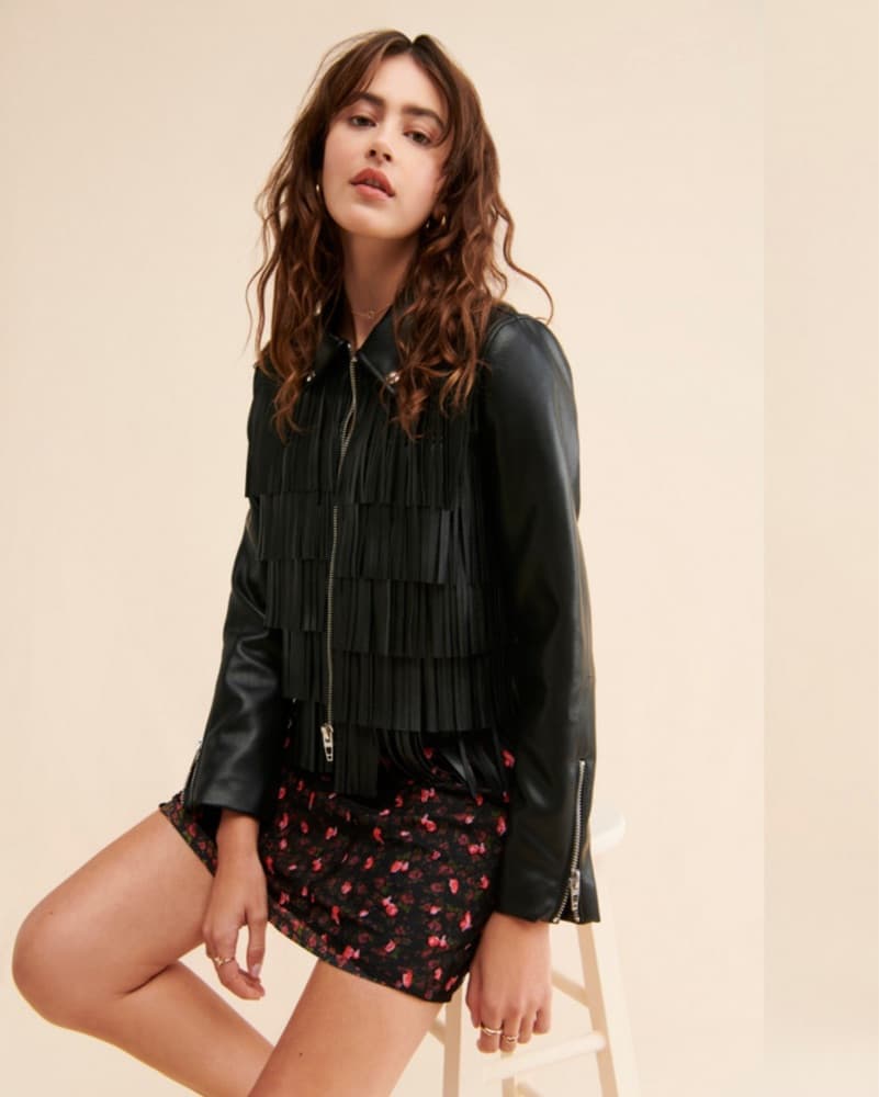 Thrills And Frills Fringe Jacket - Image 3