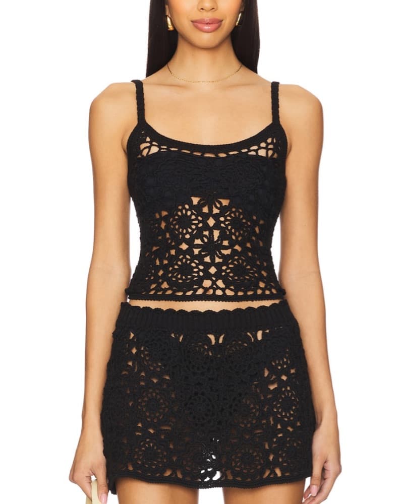 Frankies Bikini Crochet Coverup  - Image 1