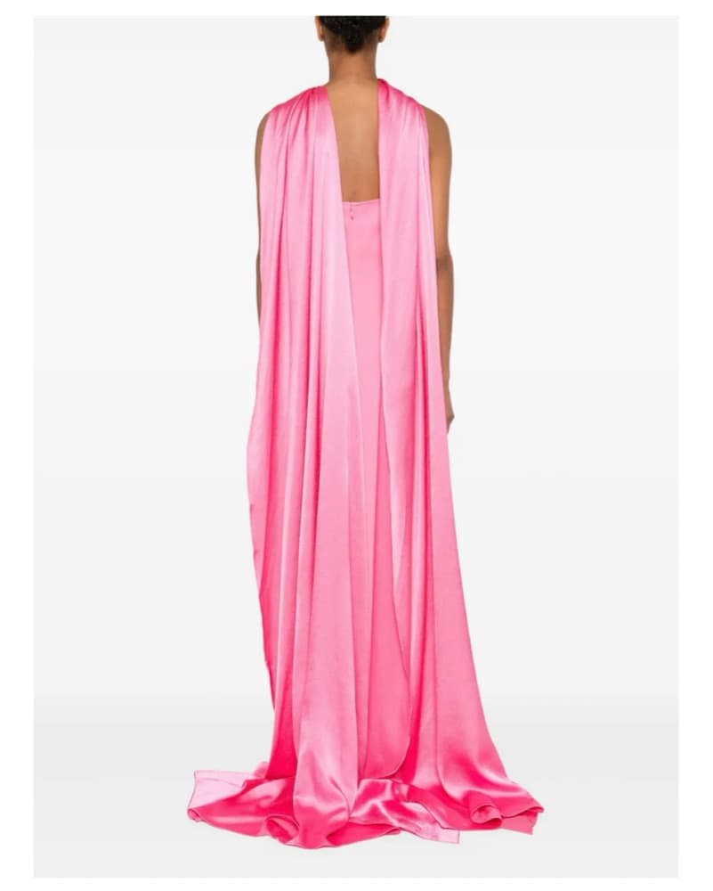 Solace London Formal Pink Gown Dress - Image 4