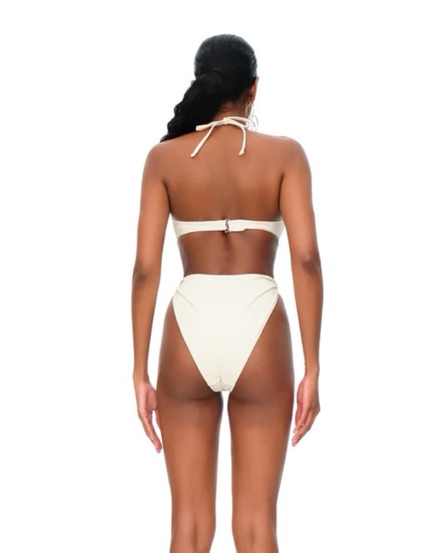 Andrea Iyamah Ivory White Swim Bikini - Image 3