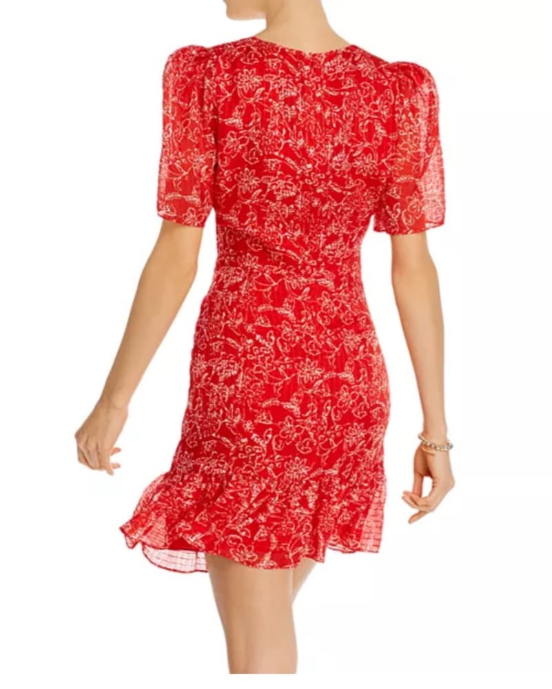 Parker Krislyn Red Printed Dress - Image 3