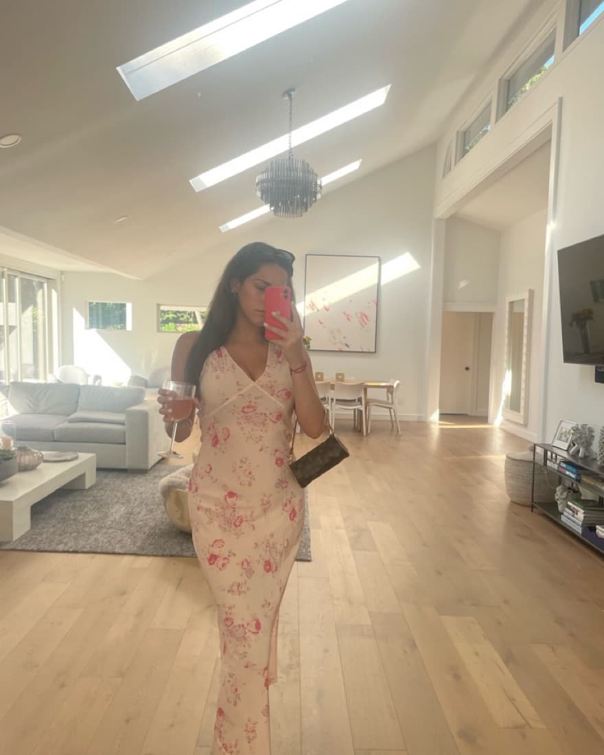 Realisation Par Pink floral Eden Dress  - Image 1