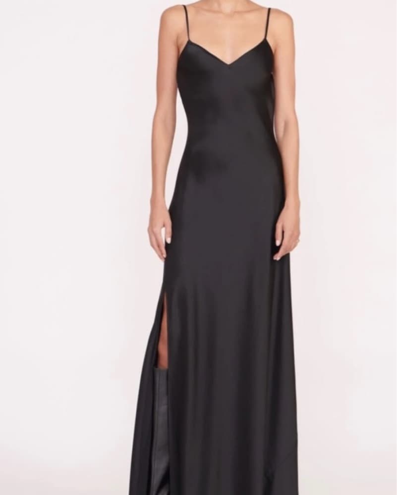Staud Alexa Dress- Black - Image 4