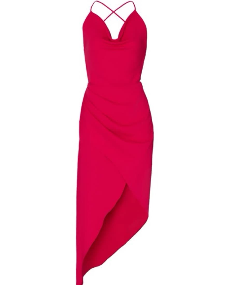 Strappy Red Dress - Image 3