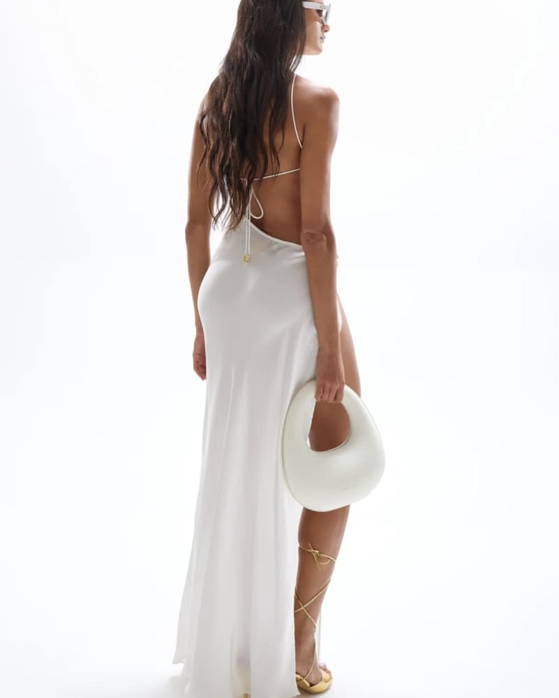 Cin Cin White Villa Dress XS New - Image 5