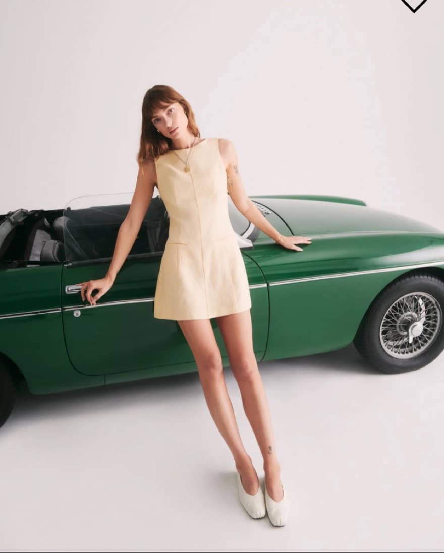 Reformation Linen Dress  - Image 1