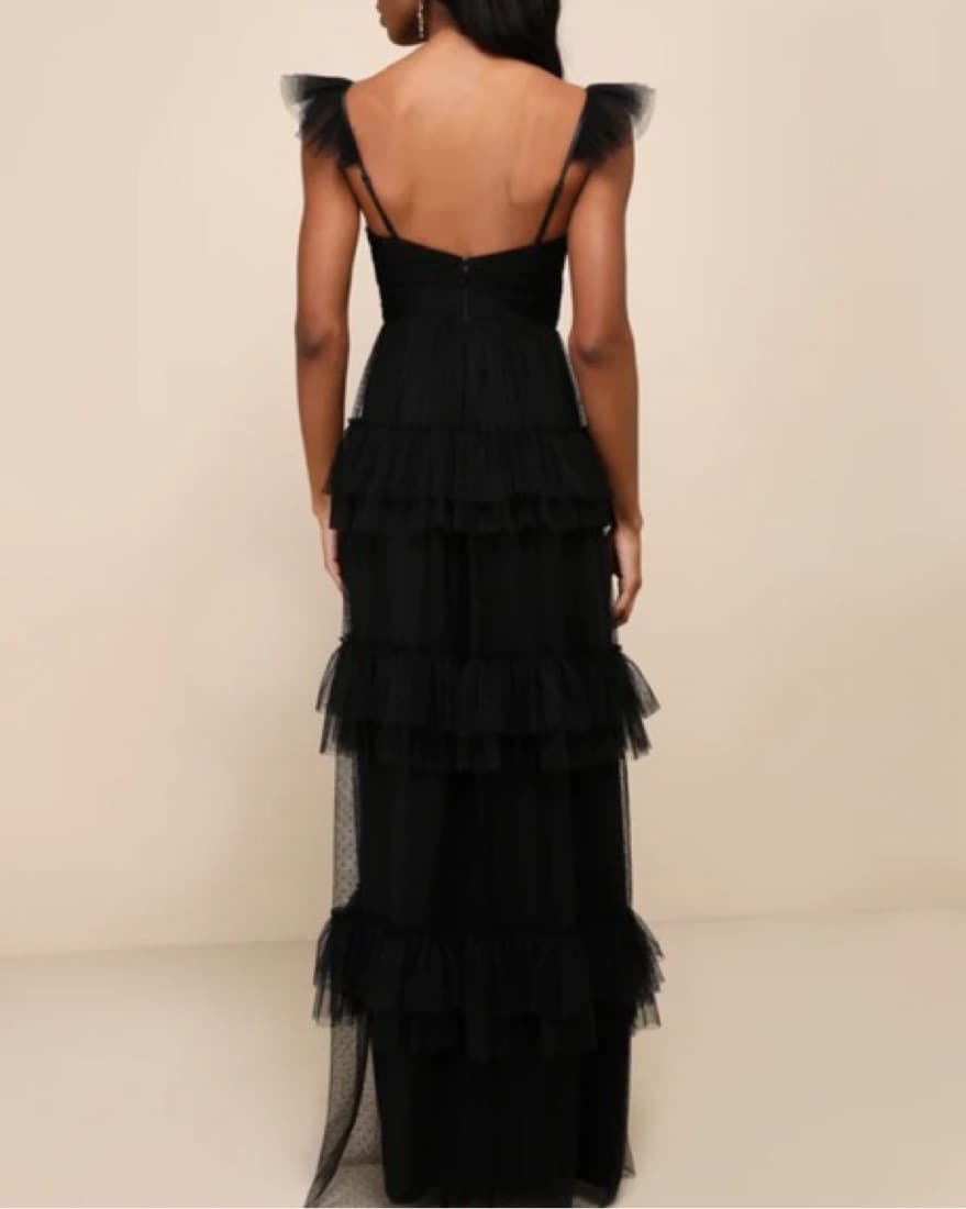 Lulus Formal Tulle Gown - Image 2