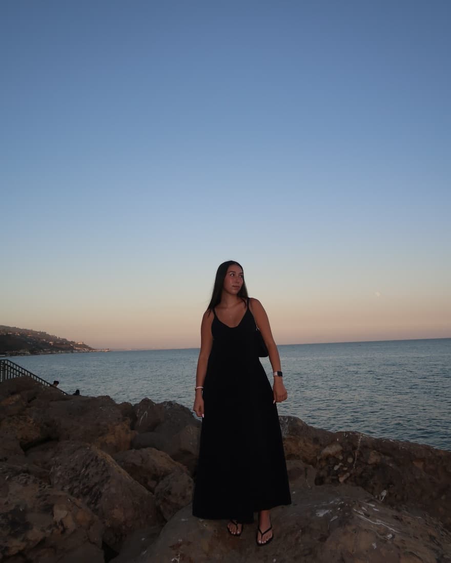Black Flowy Voluminous Dress  - Image 1